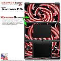 Nintendo DSi Skin - Alecias Swirl 02 Red Skin Kit