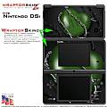 Nintendo DSi Skin - Barbwire Heart Green Skin Kit