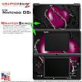 Nintendo DSi Skin - Barbwire Heart Hot Pink Skin Kit