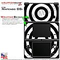 Nintendo DSi Skin - Bullseye Black on White Skin Kit