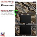 Nintendo DSi Skin - Camouflage Brown Skin Kit