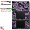 Nintendo DSi Skin - Camouflage Purple Skin Kit