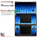 Nintendo DSi Skin - Fire Blue Skin Kit