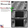 Nintendo DSi Skin - Aluminum Panels Skin Kit