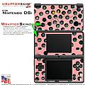 Nintendo DSi Skin - Punched Holes Pink Skin Kit