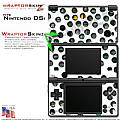 Nintendo DSi Skin - Punched Holes White Skin Kit