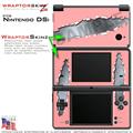 Nintendo DSi Skin - Ripped Pink Skin Kit