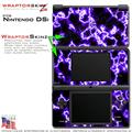 Nintendo DSi Skin - Electrify Purple Skin Kit