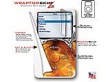 Chrome Drip on Fire iPod Video (5G) Skin