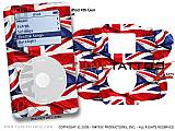 Union Jack 02 iPod Tune Tattoo Kit (fits 4th Gen iPods)