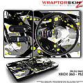 DJ Hero Skin Abstract 02 Yellow fit XBOX 360 and PS3 DJ Heros