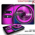 DJ Hero Skin Alecias Swirl 01 Purple fit XBOX 360 and PS3 DJ Heros