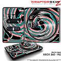 DJ Hero Skin Alecias Swirl 02 fit XBOX 360 and PS3 DJ Heros