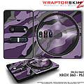 DJ Hero Skin Camouflage Purple fit XBOX 360 and PS3 DJ Heros