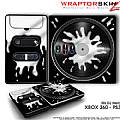 DJ Hero Skin Chrome Drip on Black fit XBOX 360 and PS3 DJ Heros