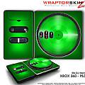 DJ Hero Skin Colorburst Green fit XBOX 360 and PS3 DJ Heros