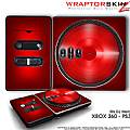 DJ Hero Skin Colorburst Red fit XBOX 360 and PS3 DJ Heros