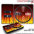 DJ Hero Skin Fire fit XBOX 360 and PS3 DJ Heros