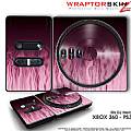 DJ Hero Skin Fire Pink fit XBOX 360 and PS3 DJ Heros