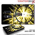 DJ Hero Skin Lightning Yellow fit XBOX 360 and PS3 DJ Heros