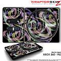 DJ Hero Skin Neon Swoosh on Black fit XBOX 360 and PS3 DJ Heros