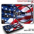 DJ Hero Skin Ole Glory fit XBOX 360 and PS3 DJ Heros