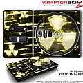 DJ Hero Skin Radioactive Yellow fit XBOX 360 and PS3 DJ Heros