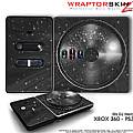 DJ Hero Skin Stardust Black fit XBOX 360 and PS3 DJ Heros