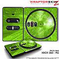 DJ Hero Skin Stardust Green fit XBOX 360 and PS3 DJ Heros