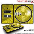 DJ Hero Skin Stardust Yellow fit XBOX 360 and PS3 DJ Heros