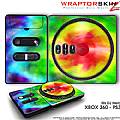 DJ Hero Skin Tie Dye fit XBOX 360 and PS3 DJ Heros