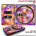 DJ Hero Skin Tie Dye Pastel fit XBOX 360 and PS3 DJ Heros