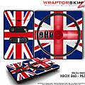 DJ Hero Skin Union Jack 02 fit XBOX 360 and PS3 DJ Heros