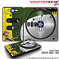 DJ Hero Skin WWII Bomber War Plane fit XBOX 360 and PS3 DJ Heros