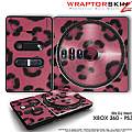 DJ Hero Skin Leopard Pink fit XBOX 360 and PS3 DJ Heros