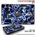 DJ Hero Skin Electrify Blue fit XBOX 360 and PS3 DJ Heros