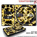 DJ Hero Skin Electrify Yellow fit XBOX 360 and PS3 DJ Heros