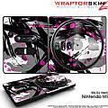 DJ Hero Skin Abstract 02 Pink fits Nintendo Wii DJ Heros