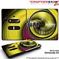 DJ Hero Skin Alecias Swirl 01 Yellow fits Nintendo Wii DJ Heros