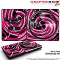 DJ Hero Skin Alecias Swirl 02 Hot Pink fits Nintendo Wii DJ Heros