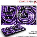 DJ Hero Skin Alecias Swirl 02 Purple fits Nintendo Wii DJ Heros