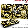 DJ Hero Skin Alecias Swirl 02 Yellow fits Nintendo Wii DJ Heros