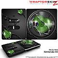 DJ Hero Skin Barbwire Heart Green fits Nintendo Wii DJ Heros