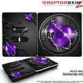 DJ Hero Skin Barbwire Heart Purple fits Nintendo Wii DJ Heros