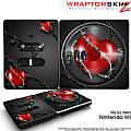 DJ Hero Skin Barbwire Heart Red fits Nintendo Wii DJ Heros