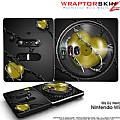 DJ Hero Skin Barbwire Heart Yellow fits Nintendo Wii DJ Heros