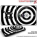 DJ Hero Skin Bullseye Black and White fits Nintendo Wii DJ Heros