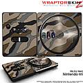 DJ Hero Skin Camouflage Brown fits Nintendo Wii DJ Heros