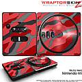 DJ Hero Skin Camouflage Red fits Nintendo Wii DJ Heros