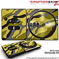 DJ Hero Skin Camouflage Yellow fits Nintendo Wii DJ Heros